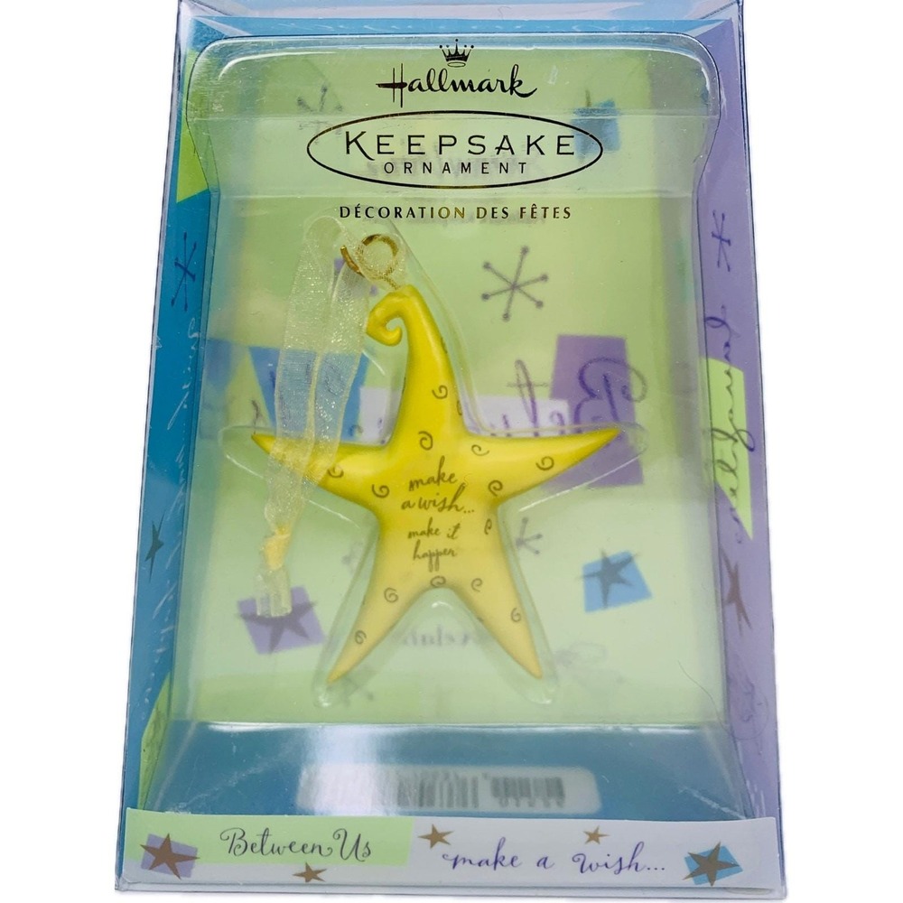 Hallmark Keepsake MAKE A WISH Ornament Between Us Collection 2002 NIB